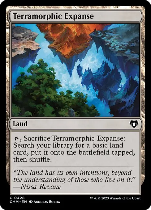 Terramorphic Expanse — Commander Masters