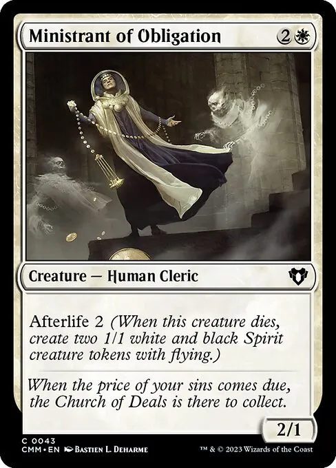 Ministrant of Obligation — Commander Masters