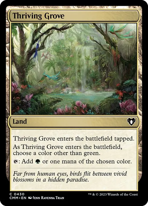 Thriving Grove — Commander Masters