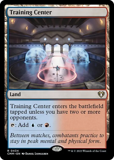 Training Center — Commander Masters