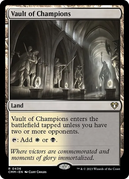 Vault of Champions — Commander Masters