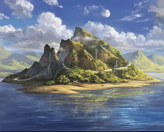 Art detail — Island