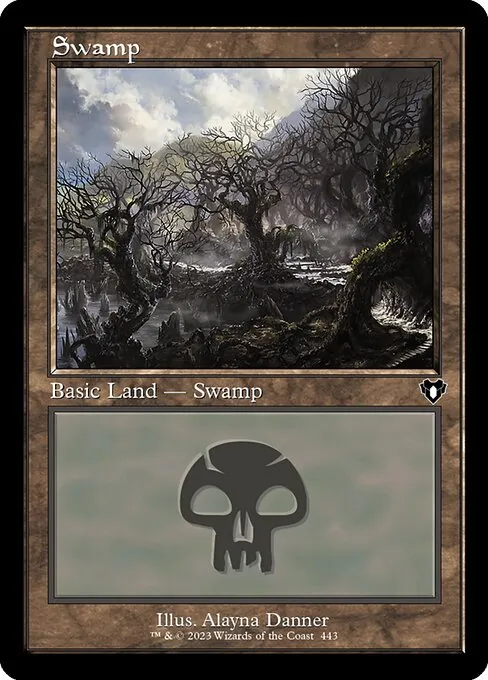 Swamp — Commander Masters