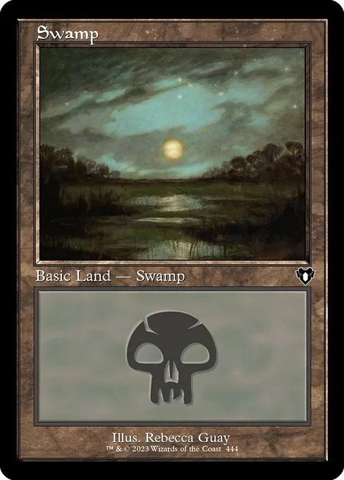 Swamp — Commander Masters