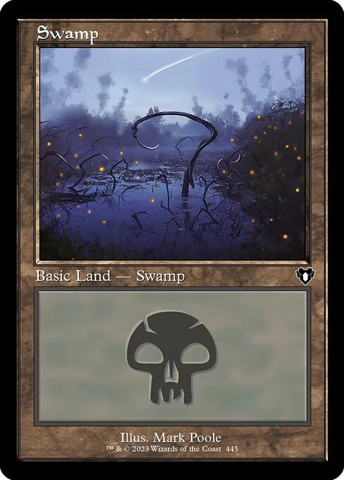 Swamp — Commander Masters