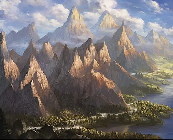 Art detail — Mountain