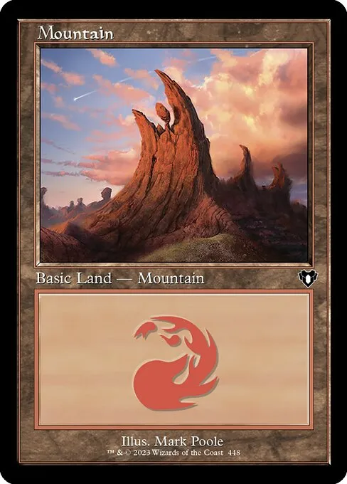 Mountain — Commander Masters