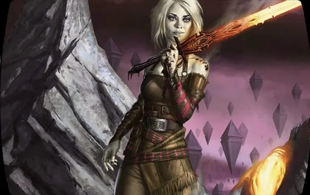 Art detail — Nahiri, the Lithomancer