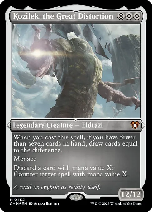 Kozilek, the Great Distortion — Commander Masters