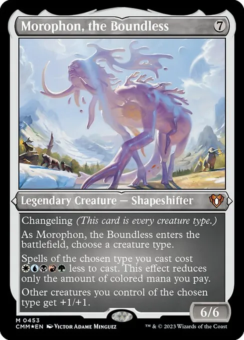 Morophon, the Boundless — Commander Masters