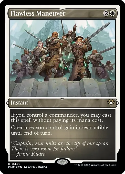 Flawless Maneuver — Commander Masters