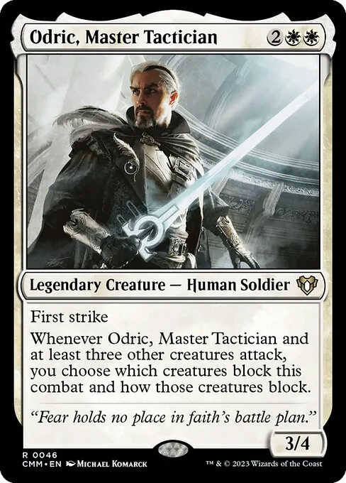 Odric, Master Tactician — Commander Masters