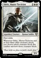 Odric, Master Tactician — Commander Masters