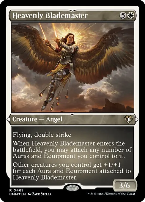 Heavenly Blademaster — Commander Masters
