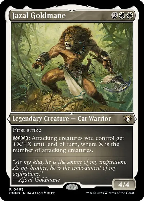 Jazal Goldmane — Commander Masters