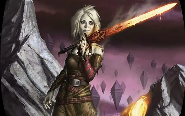 Art detail — Nahiri, the Lithomancer