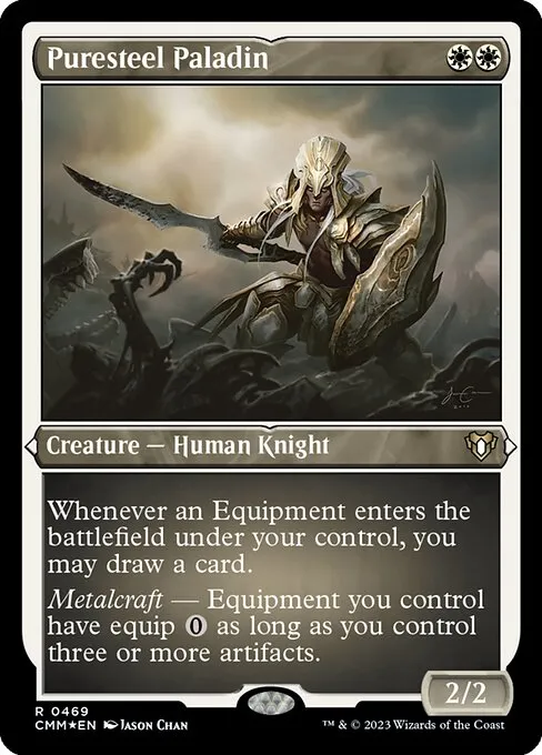 Puresteel Paladin — Commander Masters