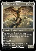 Sephara, Sky's Blade — Commander Masters