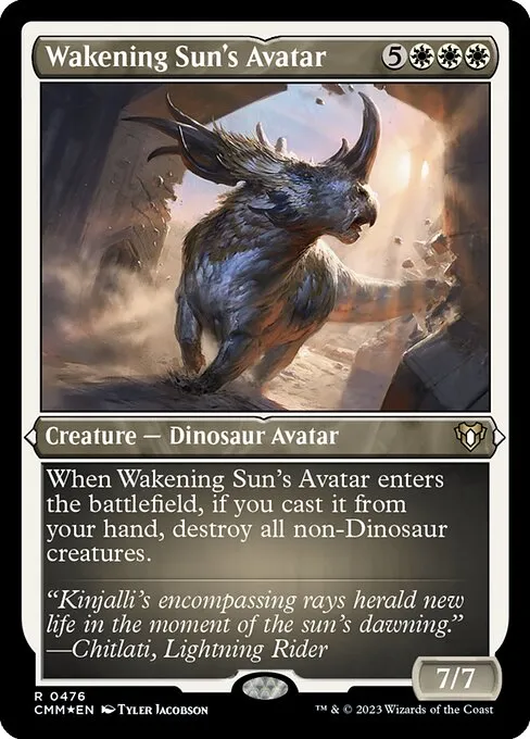 Wakening Sun's Avatar — Commander Masters