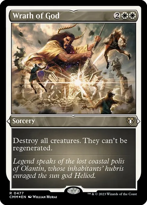Wrath of God — Commander Masters