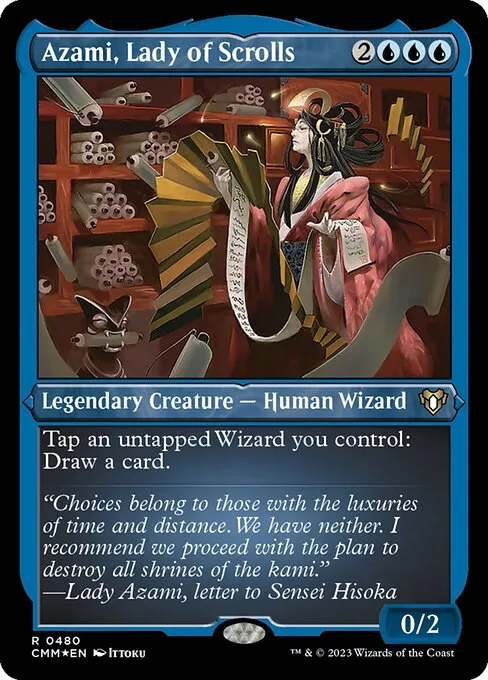 Azami, Lady of Scrolls — Commander Masters