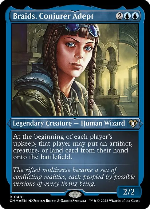 Braids, Conjurer Adept — Commander Masters