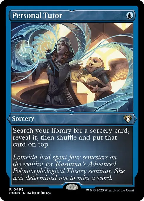 Personal Tutor — Commander Masters