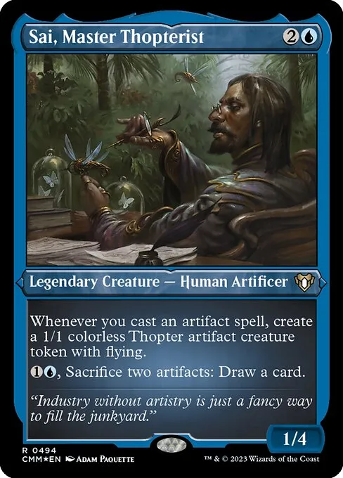 Sai, Master Thopterist — Commander Masters