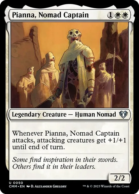 Pianna, Nomad Captain — Commander Masters