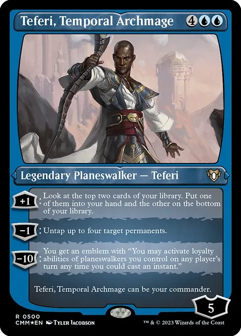 Teferi, Temporal Archmage — Commander Masters