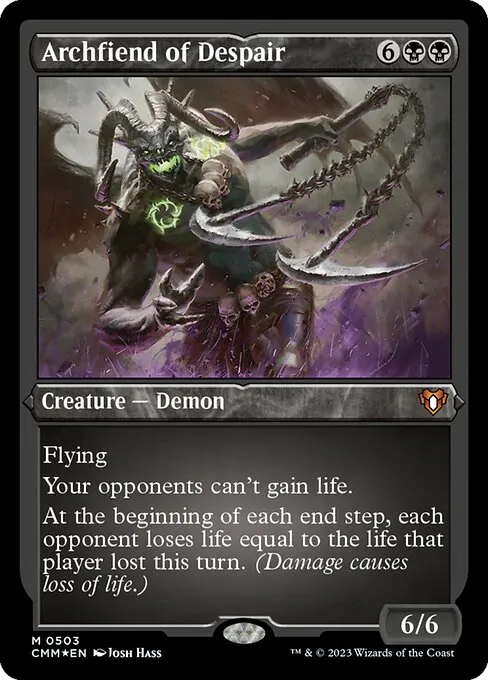 Archfiend of Despair — Commander Masters