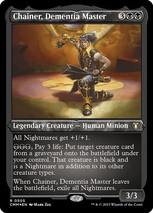 Chainer, Dementia Master — Commander Masters