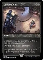 Curtains' Call — Commander Masters