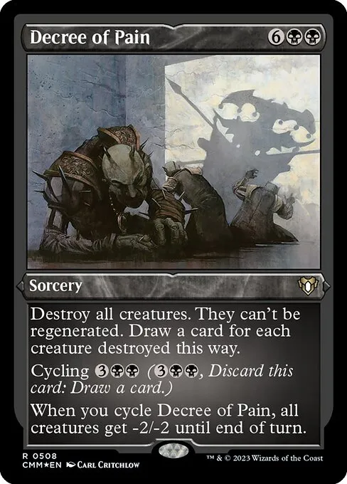 Decree of Pain — Commander Masters