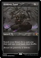 Demonic Tutor — Commander Masters