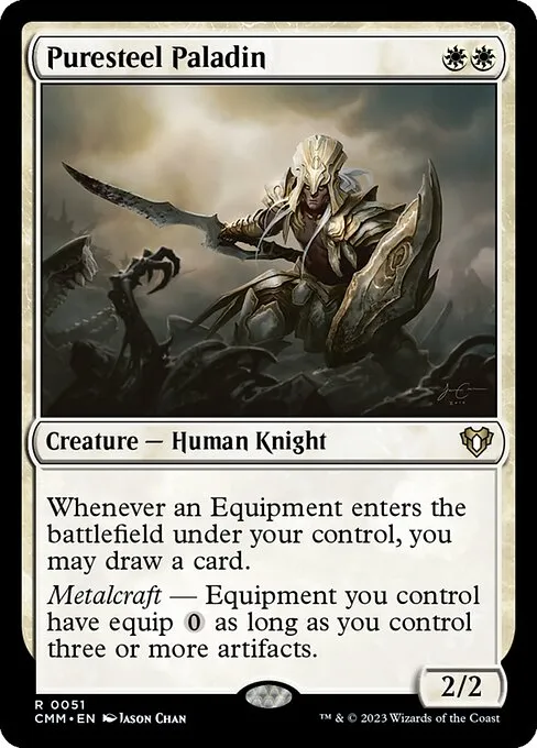 Puresteel Paladin — Commander Masters