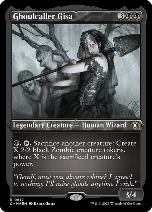 Ghoulcaller Gisa — Commander Masters