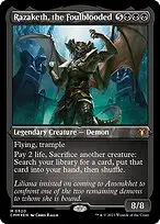 Razaketh, the Foulblooded — Commander Masters