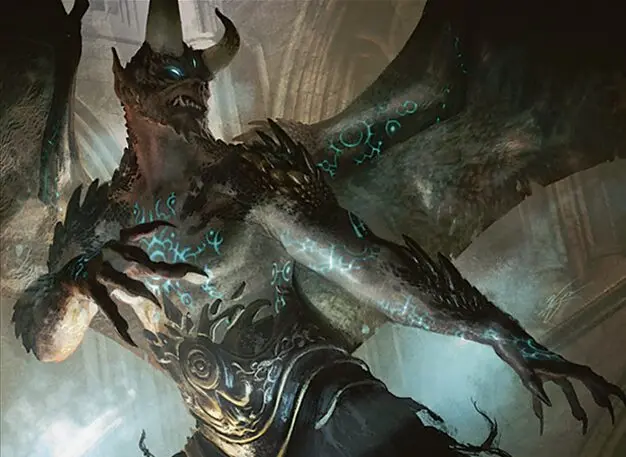 Art detail — Rune-Scarred Demon