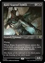 Rune-Scarred Demon — Commander Masters