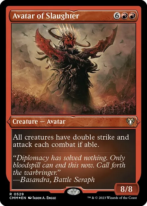 Avatar of Slaughter — Commander Masters
