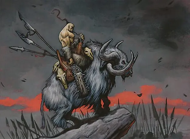 Art detail — Godo, Bandit Warlord