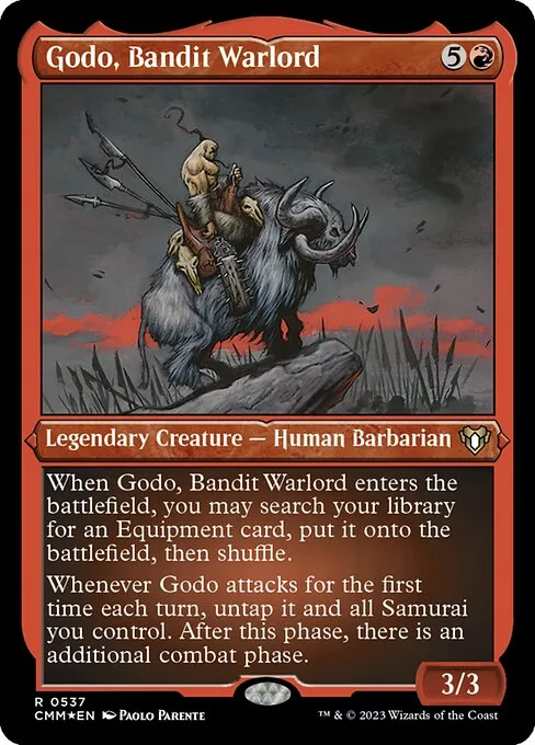 Godo, Bandit Warlord — Commander Masters