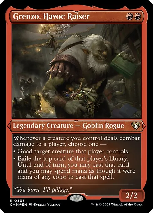 Grenzo, Havoc Raiser — Commander Masters