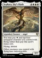 Sephara, Sky's Blade — Commander Masters