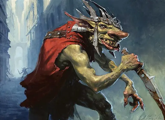 Art detail — Krenko, Mob Boss