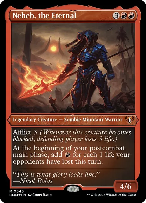 Neheb, the Eternal — Commander Masters