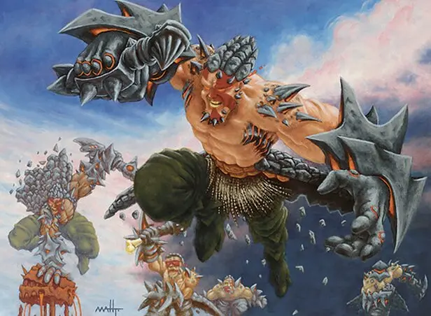 Art detail — Savage Beating