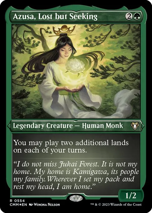 Azusa, Lost but Seeking — Commander Masters