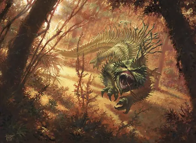 Art detail — Bloodspore Thrinax